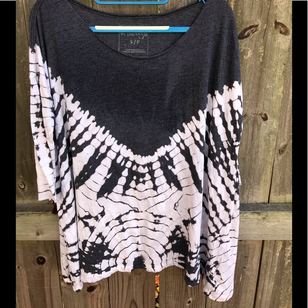 Free People We the Free Black Dip Dye